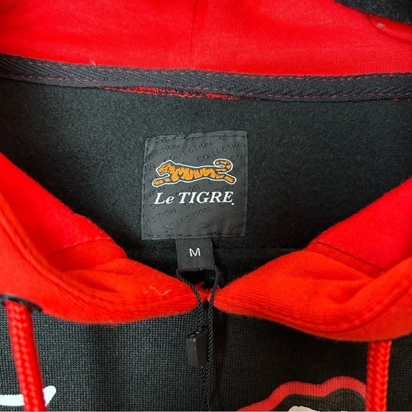 Le Tigre Men’s Premium Apparel Company Fleece Pullover Hoodie Size M NWT - Picture 9 of 16
